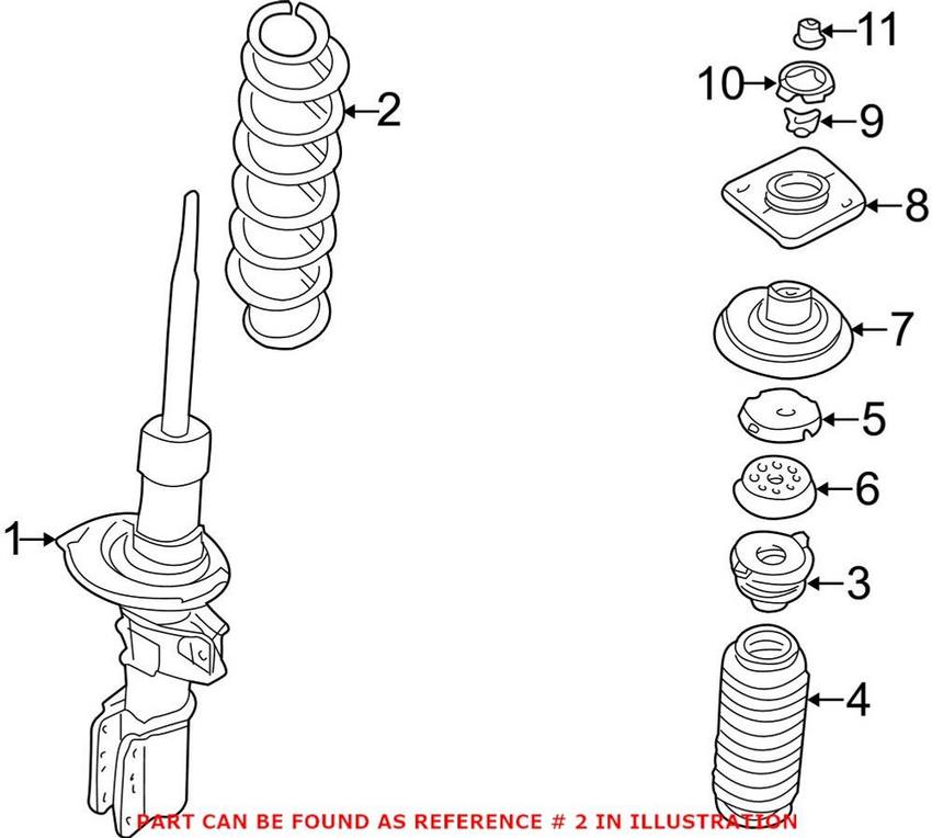 Volvo Coil Spring - Front 9169021